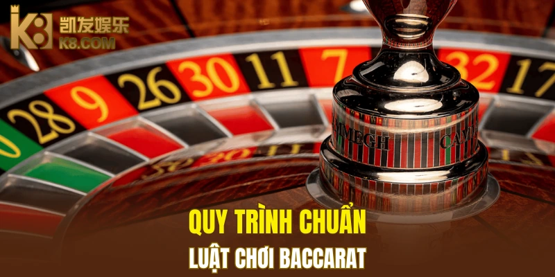 Quy trình chuẩn luật chơi Baccarat 